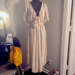 Tie front flare Jumpsuit🤩😍
